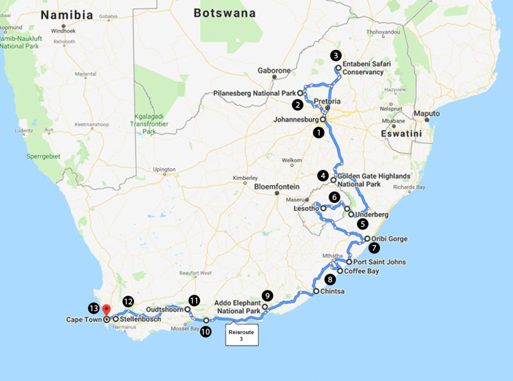 Het complete Zuid-Afrika in één maand