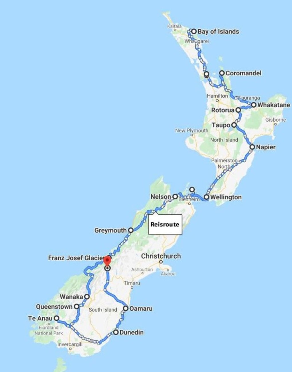 Compleet Nieuw-Zeeland in één maand
