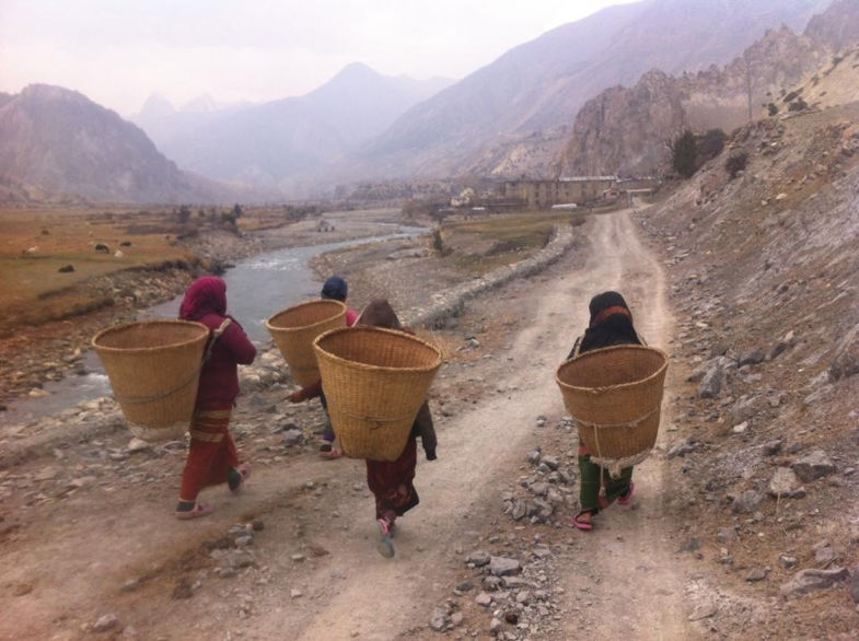 Reflecting silence in a medieval Nepali valley