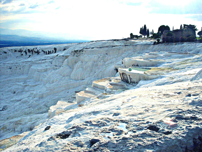 "Pamukkale" kalkterrassen in Denizli!