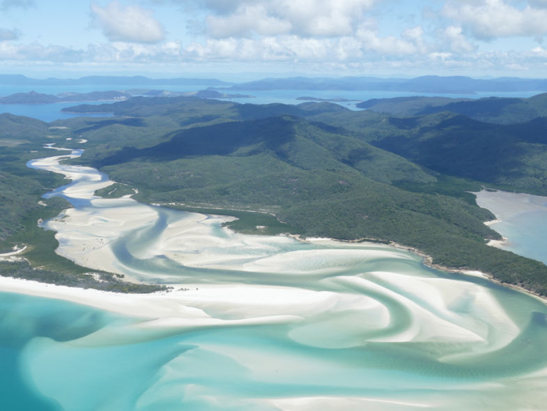 Whitsunday Islands met uitzicht op Whitehaven Beach