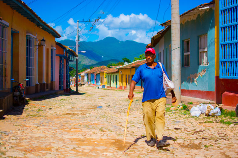 Trotse Cubaan in Trinidad