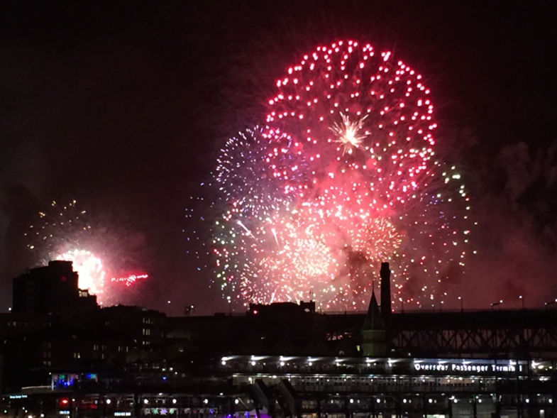 Vuurwerk Sydney 2016/2017