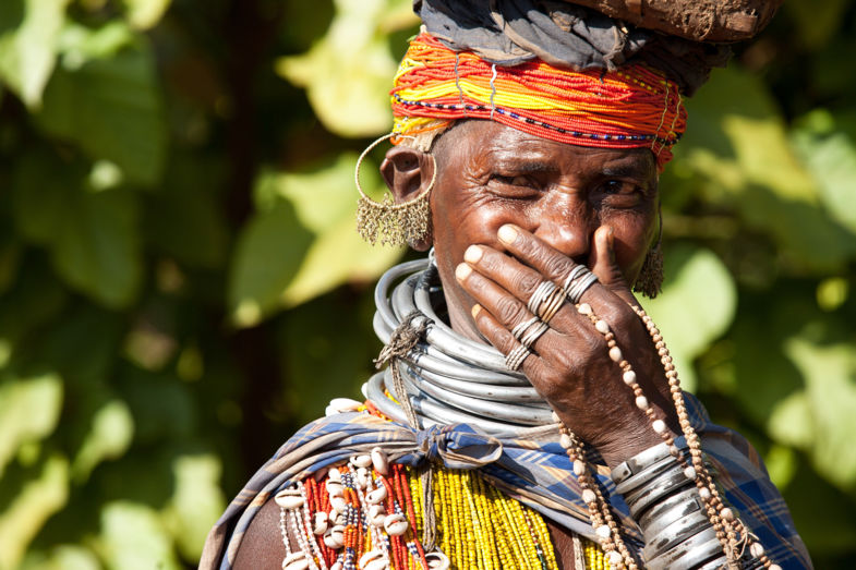 Orissa, een Bonda dame!