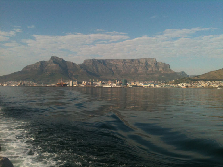 Tafelberg vanaf het water