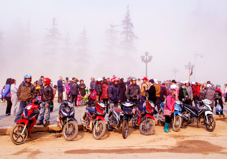 zondagochtend in Sapa