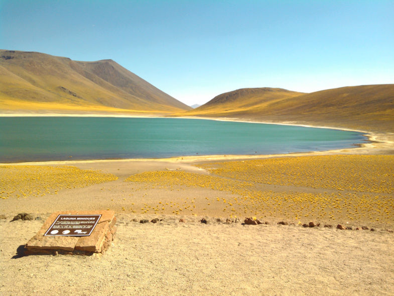 Overal prachtige laguna's waar je wel alleen op de foto kan 