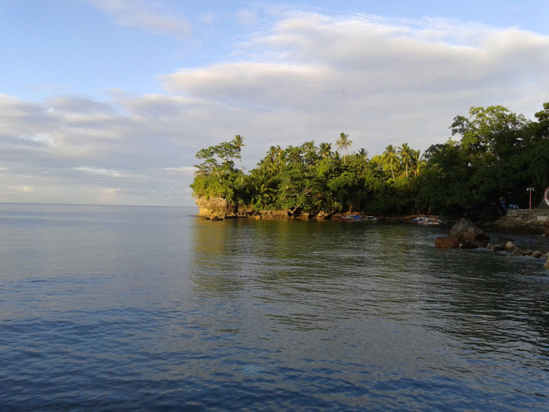 Bay at the village Wassu, Haruku island, Maluku