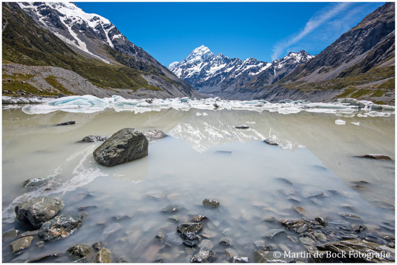 Mount Cook / Aoraki, Hooker Lake