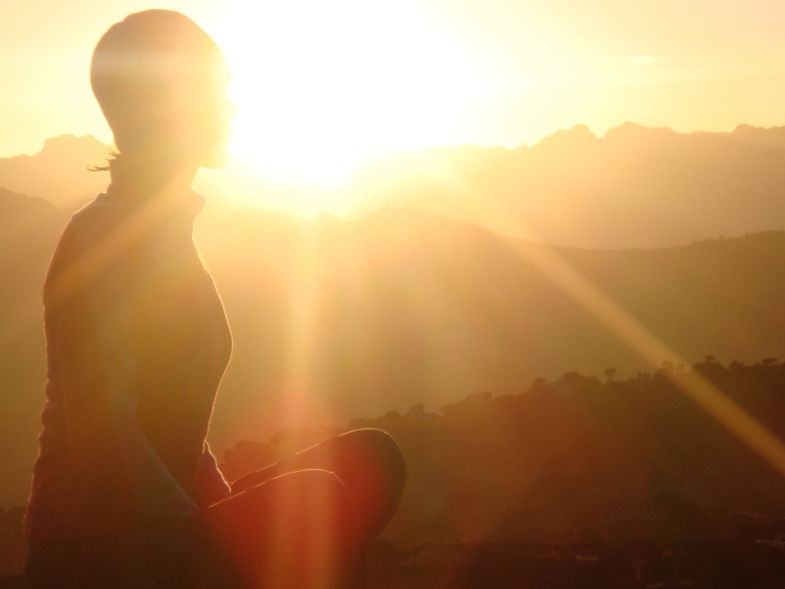 Sunset over Shira Camp @Kilimanjaro