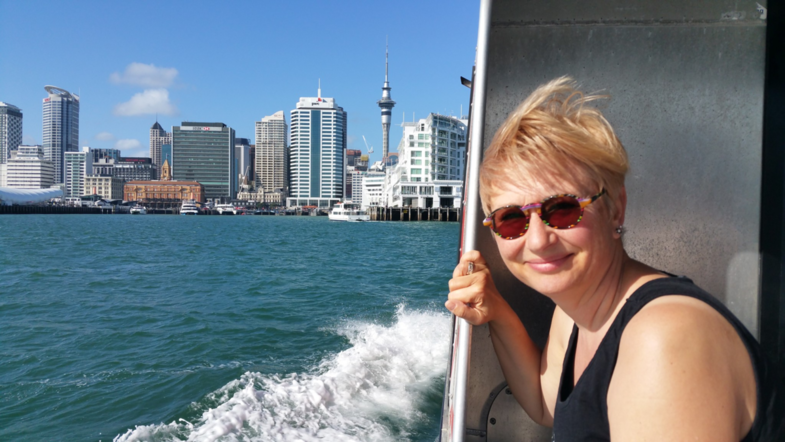 Met de boot naar Auckland!