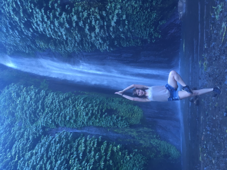 Zen waterfall