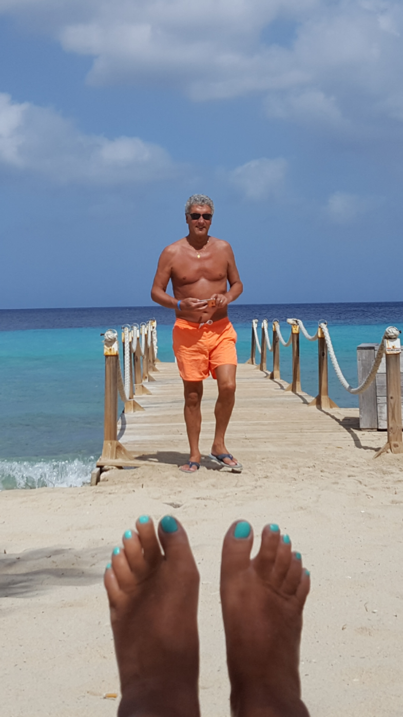 Zeemeerman bij Kokomo beach