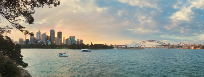 Zonsondergang Sydney