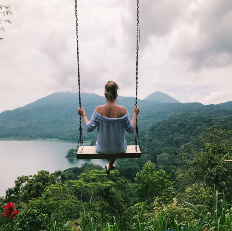 Swing on top of Bali