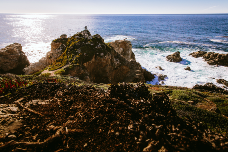 Our dancing selfie on top of the world @ Big Sur