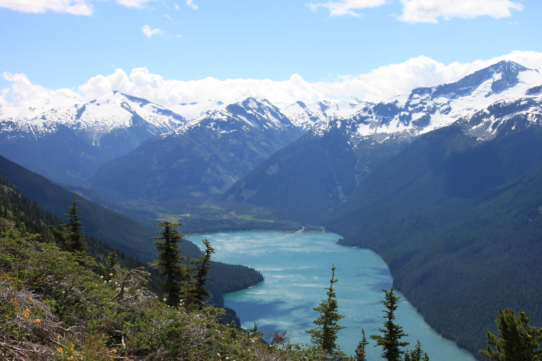 Wat een uitzicht, Cheakamus Lake, Whistler Canada