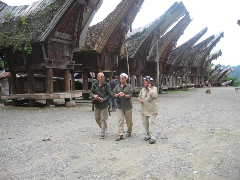 Tana Toraja  in Sulawesi, Indonesie