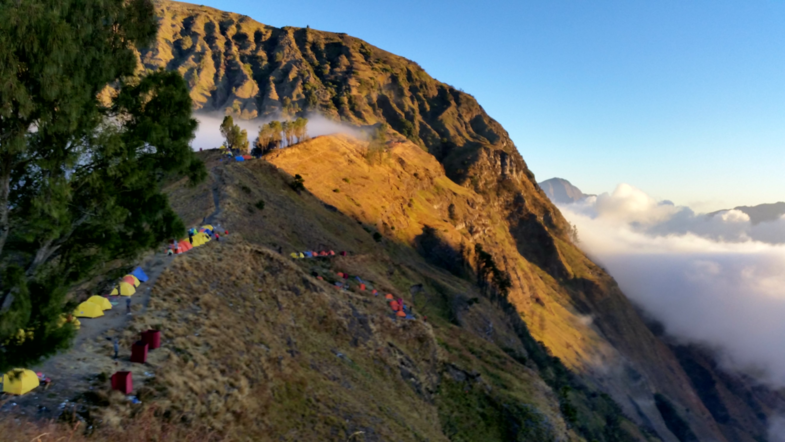 Our stay at mount Rinjani, Lombok