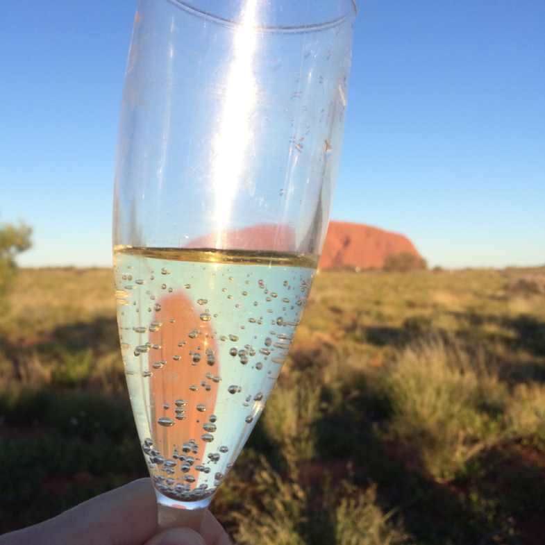 Ontspannen bij Uluru