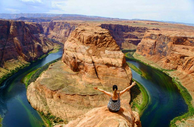 The HorseShoe bend