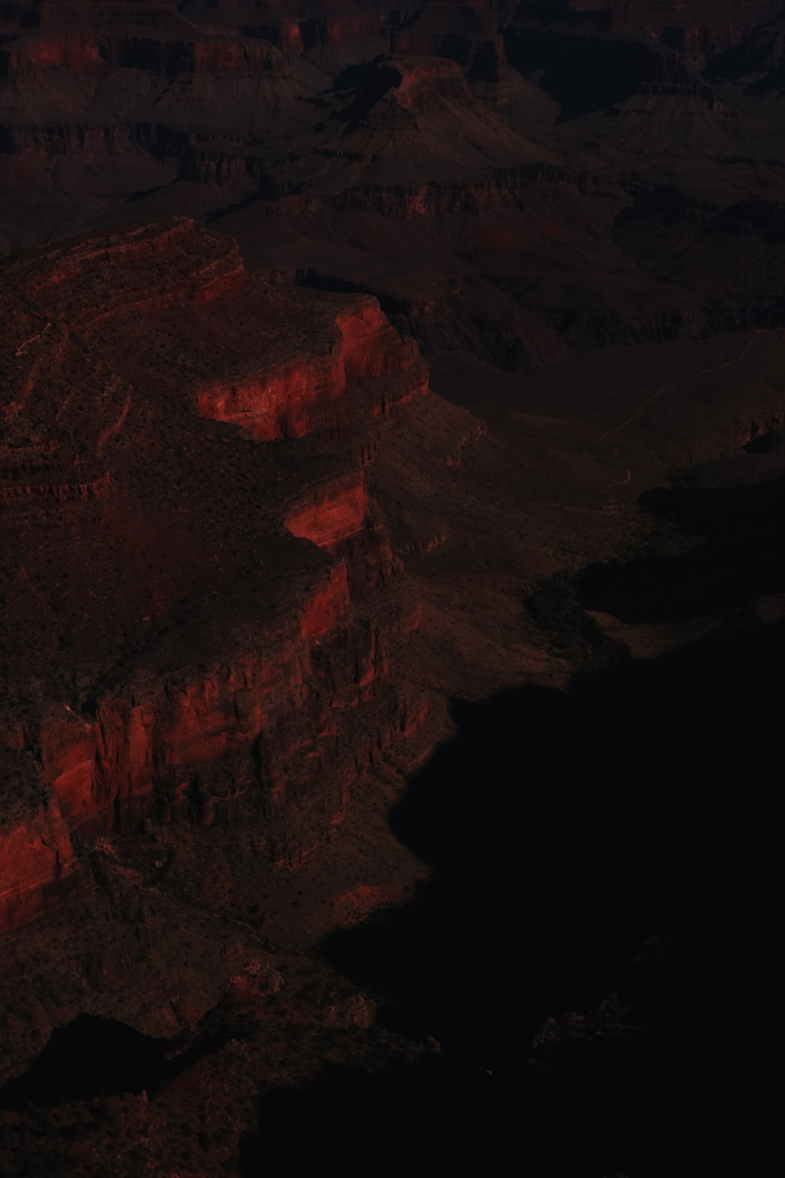 Color over shadow, Arizona