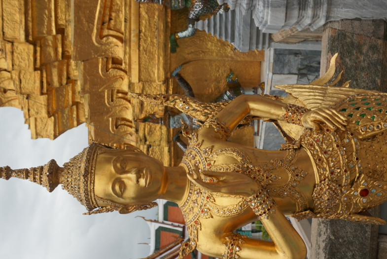 Bij koninklijk paleis Bangkok