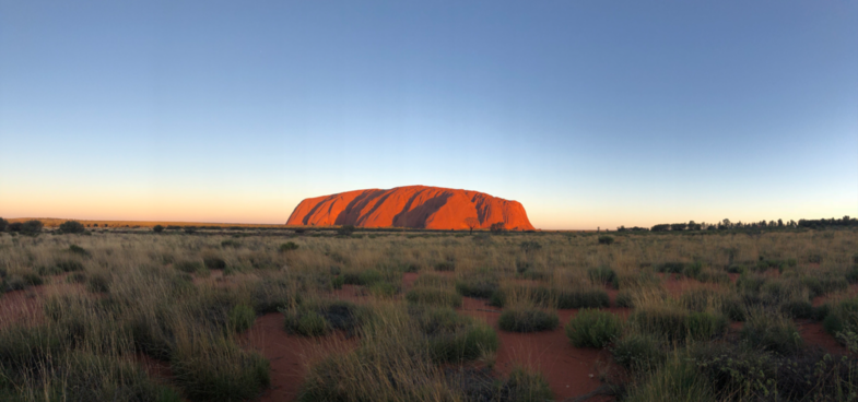 Heart of the red centre, home of the aboriginals