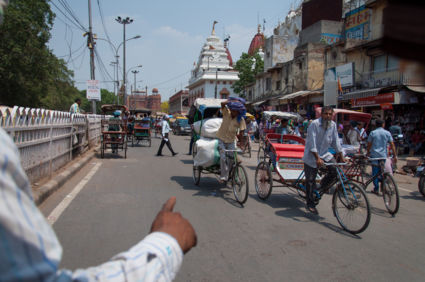 Rickshaw Ride in Old Delhi