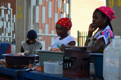 Daily life in restaurant Soweto