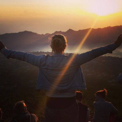 Sunrise at Mont Batur