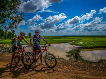 Rondje Cambodja per mountainbike