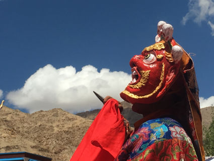 Datok-kloosterfeest in Ladakh, Noord-India