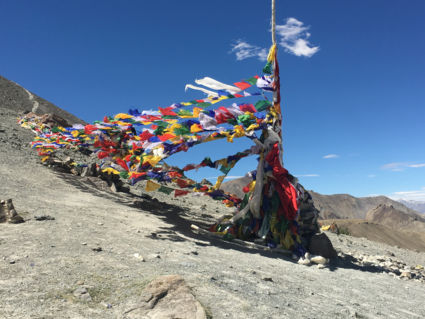Gandan la pas, 4875 m,  Hymalaya gebergte India Ladakh