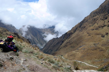 Op weg naar de Machu Picchu