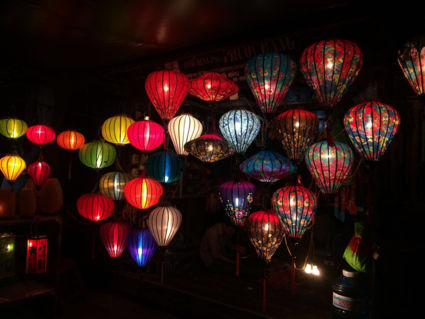 Prachtige lampjes in het kleurrijke Hoi An, Vietnam