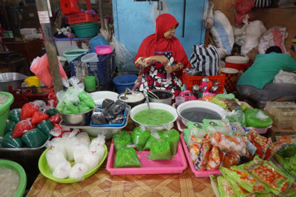 Cendol-  Pasar Gede in Solo (Indonesie Java)