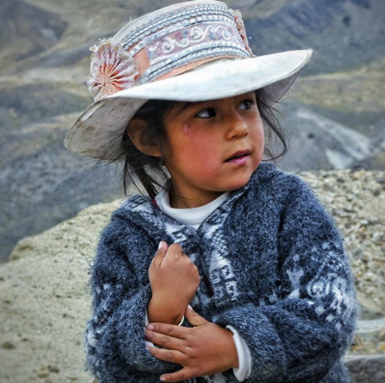 The lovely kids of Peru