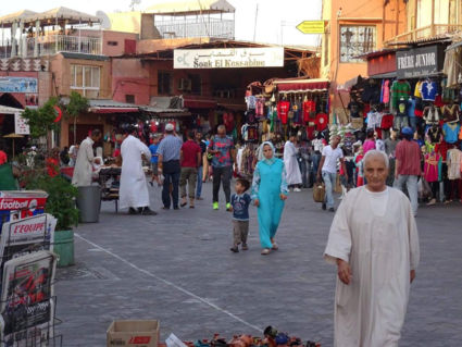 Het kleurrijke leven in het kleurrijke Marrakesh.