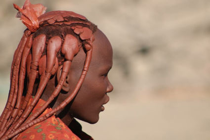 Himba in Namibië