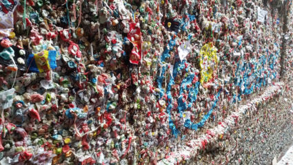 The Gum wall in Seattle