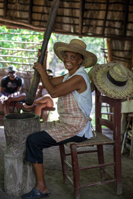 Met plezier koffie malen