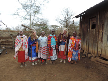 Op bezoek bij de Masaai
