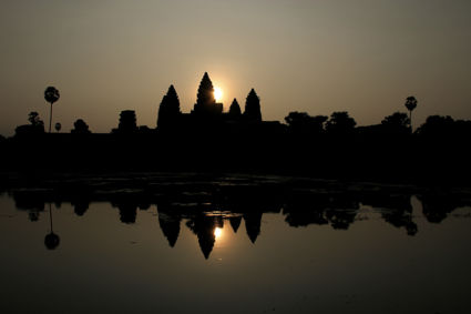 Angkor Wat - zonsopkomst