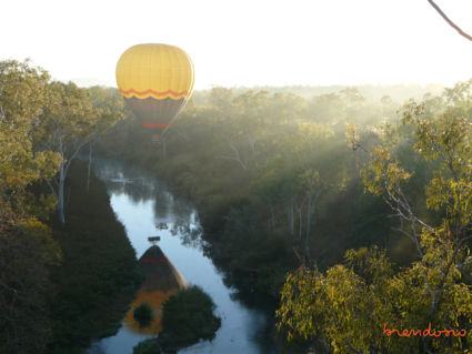 Balloonflight over Queensland