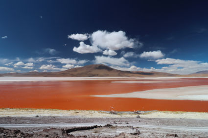 Surrealistisch landschap in Bolivia