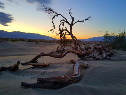 Death Valley, sunset