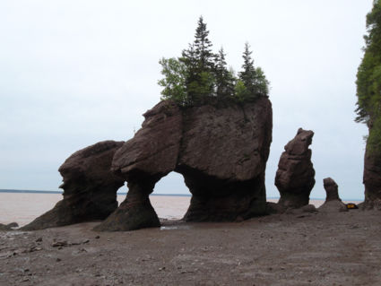 Bay of Fundy, de grootste getijdenverschillen ter wereld