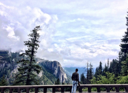 'Alsof ik in een Bob Ross schilderij sta!' (Geen filter nodig).