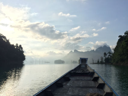 Sunrise in Khao Sok National Park